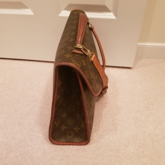 Louis Vuitton- Monogram Bel Air Satchel - Picture 2 of 4